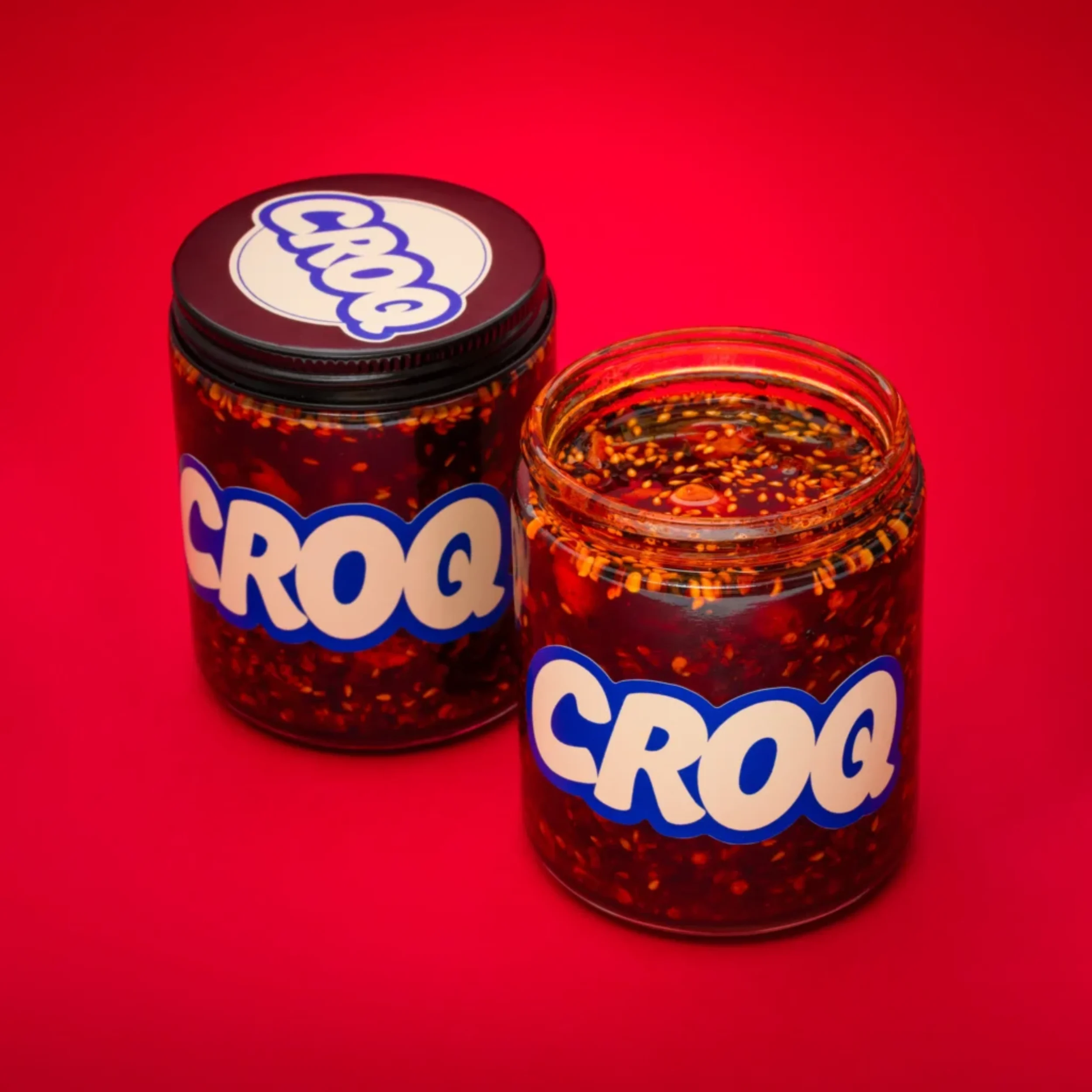 CROQ CRISPY CHILI MONTREAL GARLIC CRISP JAR